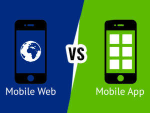 Mobile app vs mobile web