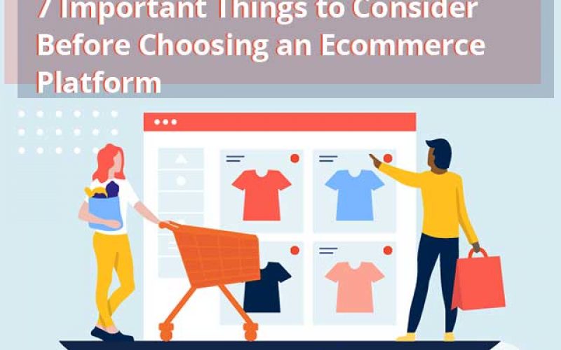 Important Things to Consider Before Choosing an Ecommerce Platform